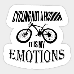 Cycling Sticker